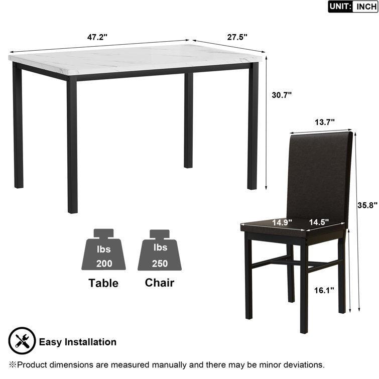 Dining set for 4 under 200 hot sale